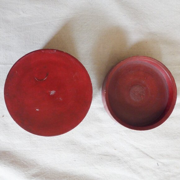 Vintage Sun Celestial Metal Embossed Wood Trinket Box - Picture 8 of 12